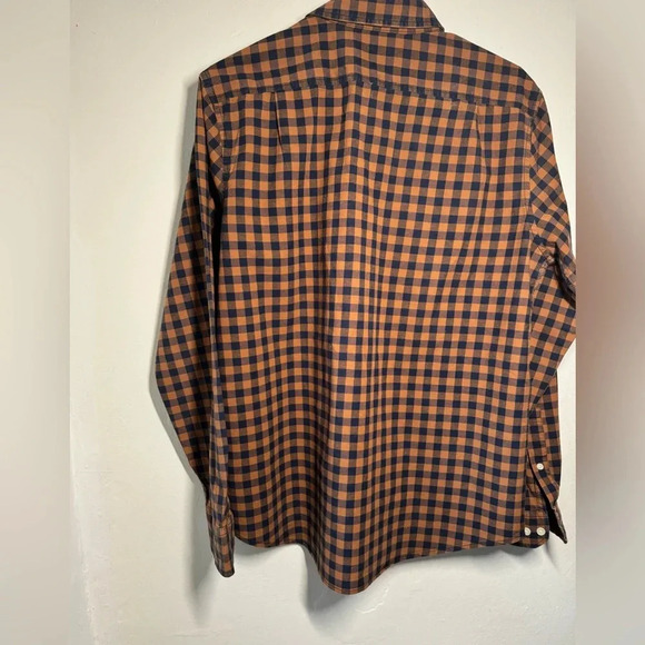 Goodfellow & Company | Men’s Button Down | Orange Plaid - Picture 9 of 12
